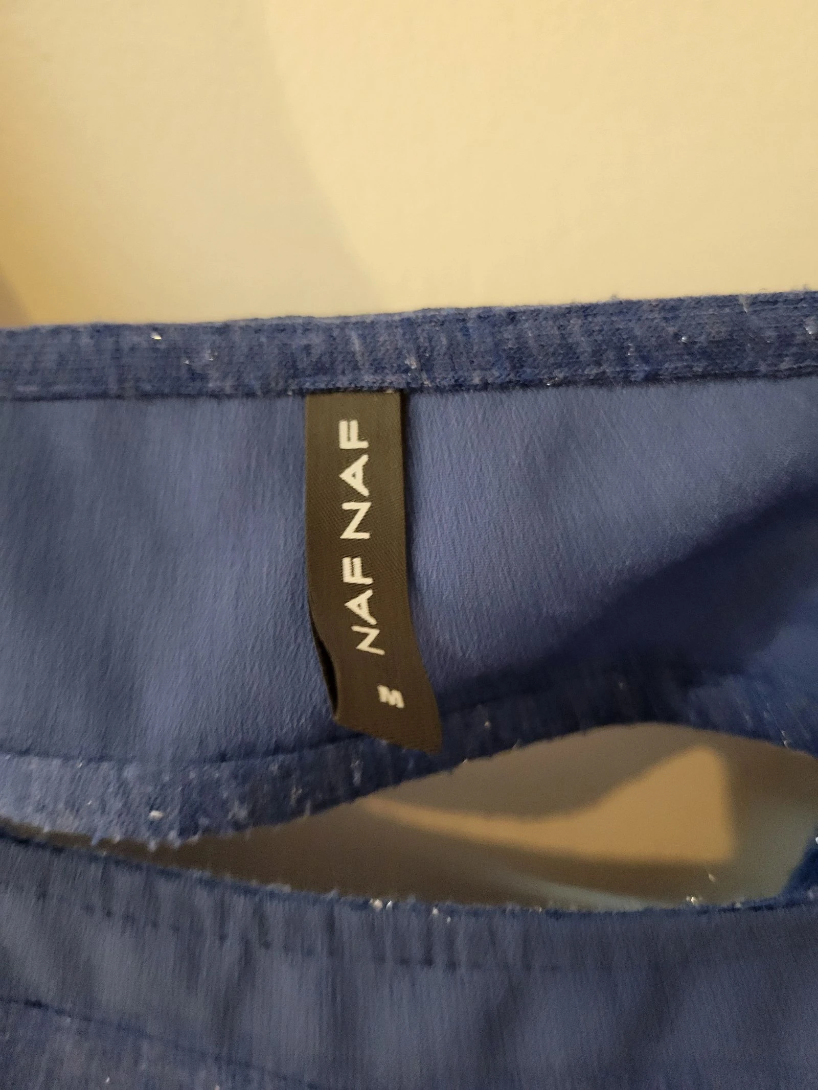 Blusa azul NAF NAF - Estilo original - Tamanho M-L – photo 11